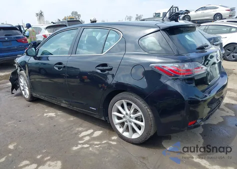 2013 Lexus Ct 200H z USA, uszkodzony, nr VIN JTHKD5BH4D2135486